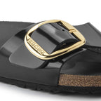 Madrid Big Buckle Natural Leather Patent