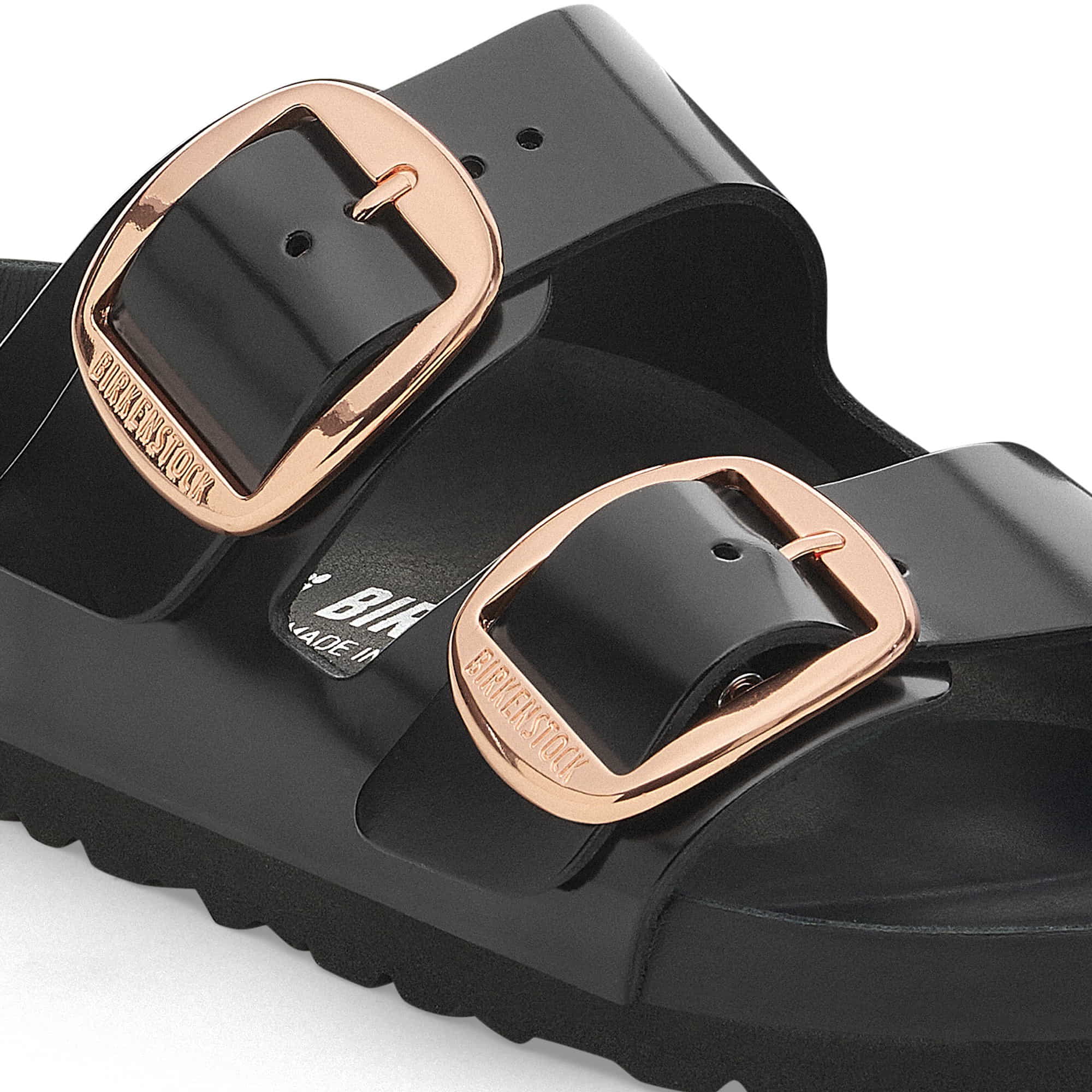 Arizona Big Buckle Natural Leather Patent