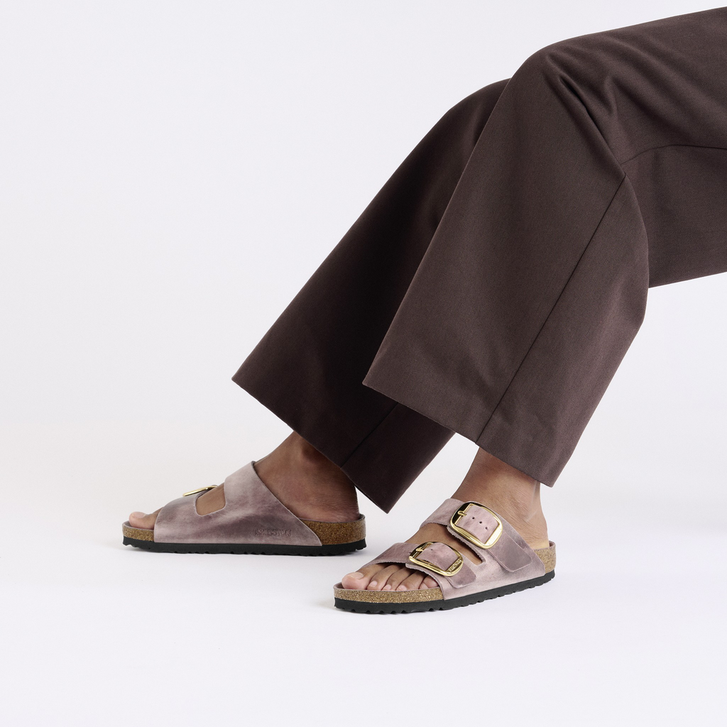 Arizona Big Buckle Natural Leather Oiled