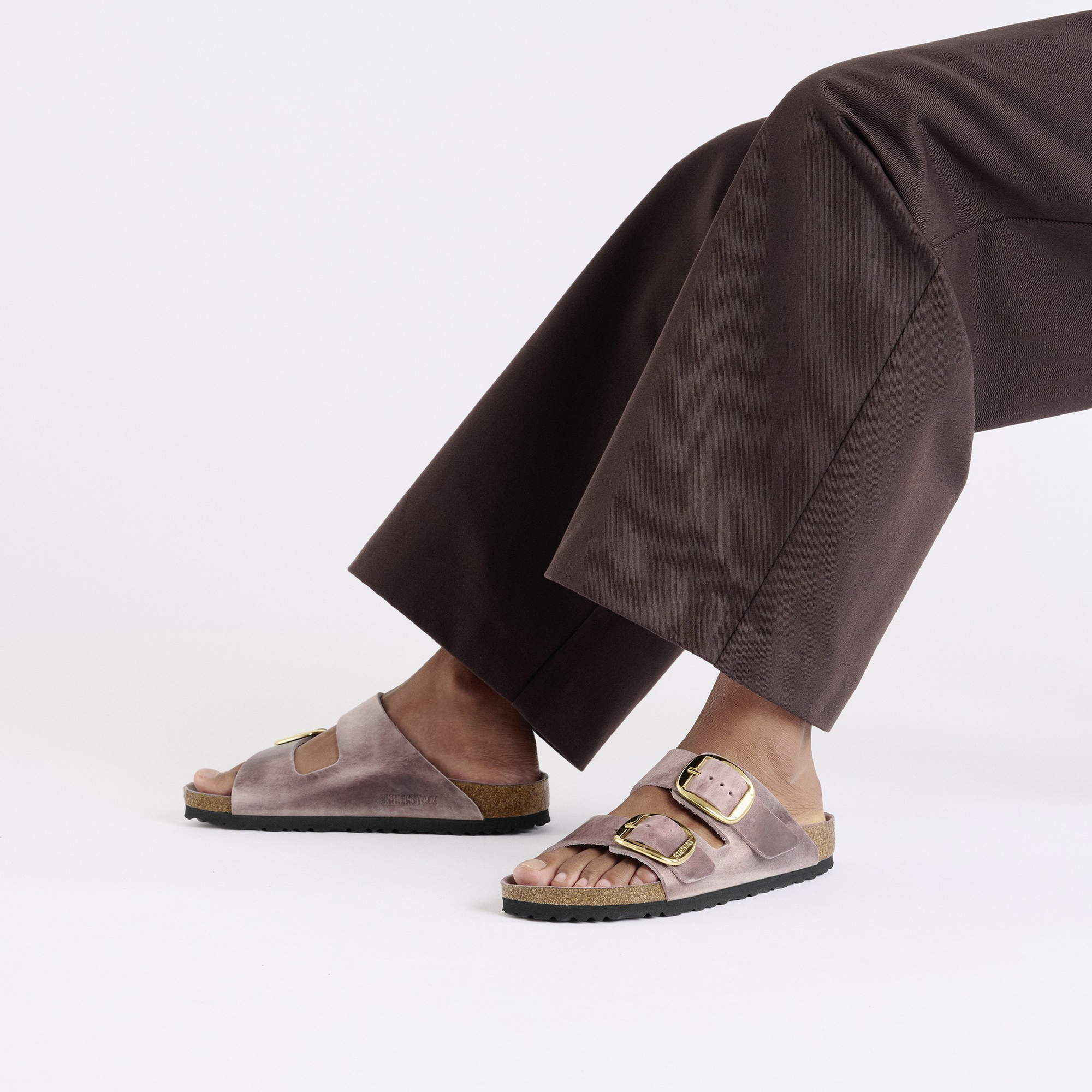 Arizona Big Buckle Natural Leather Oiled