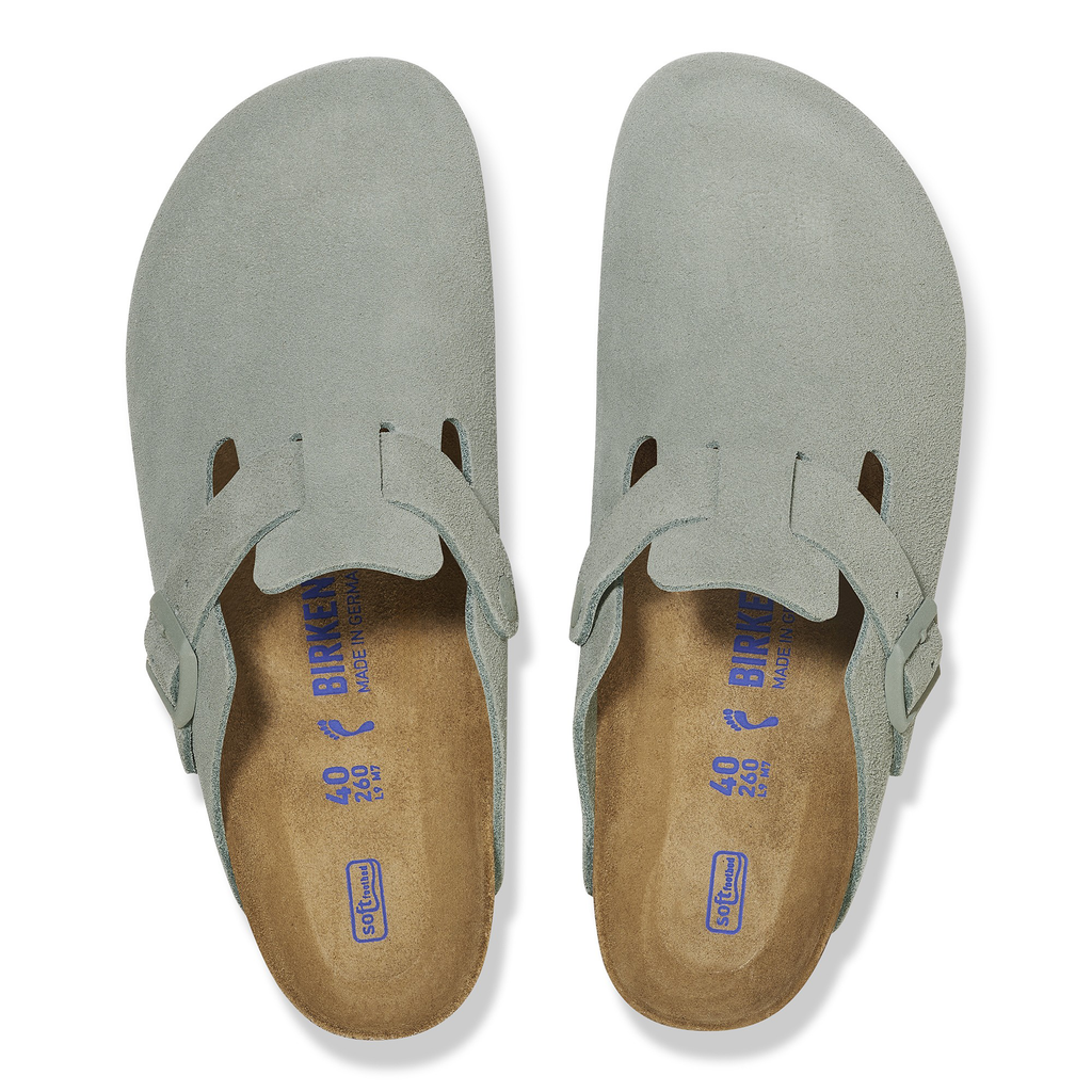 Boston Soft Footbed Suede Leather