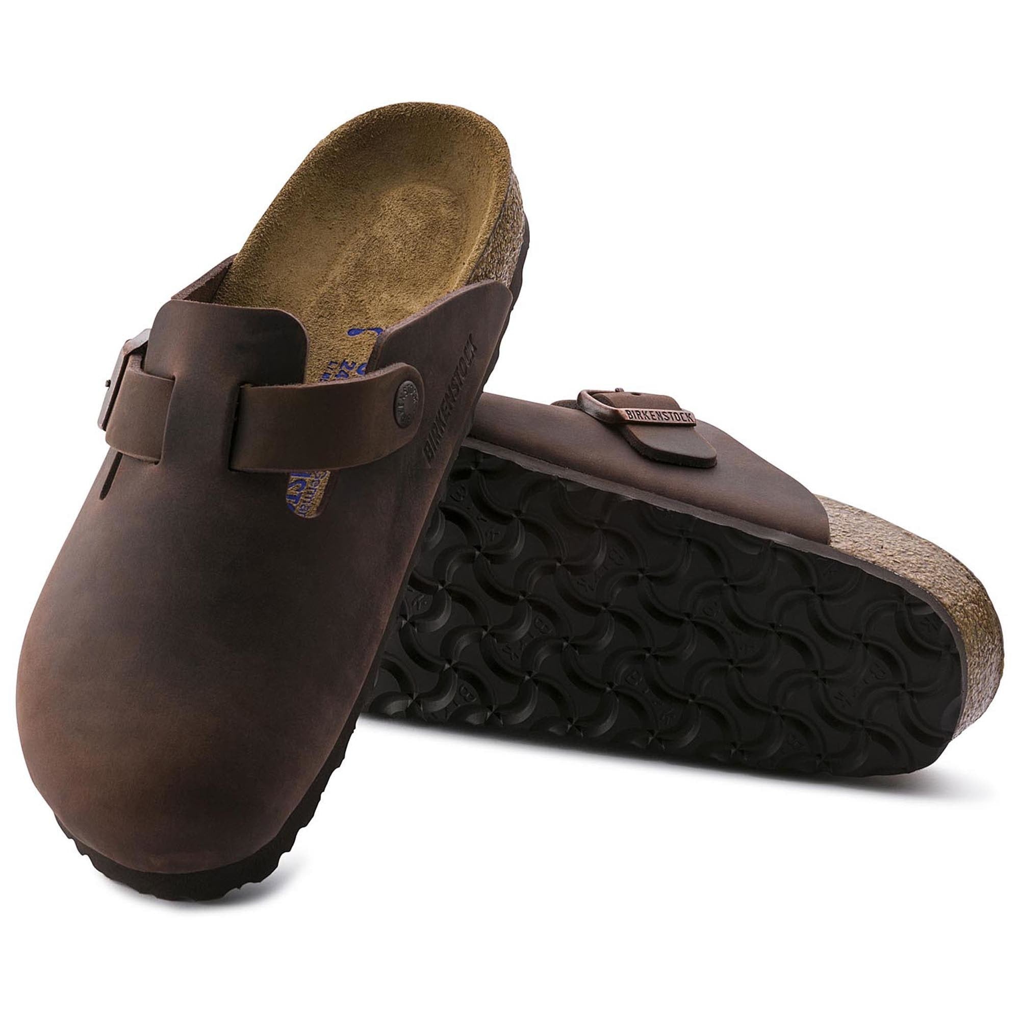 Boston Soft Footbed Natural Leather Oiled